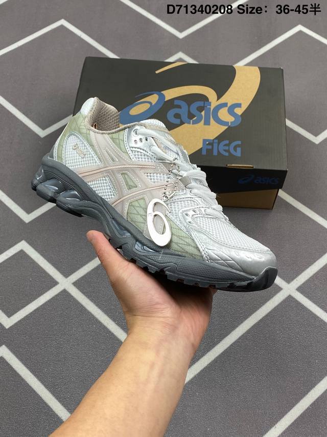 230 公司级Asics Gel-Nimbus 10.1 亚瑟士 复古先锋 潮流 拼接耐磨 低帮休闲跑步鞋 货号:1203A723-100 尺码:36 37 3
