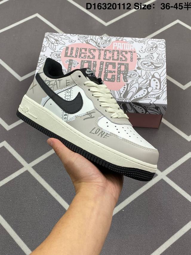 220 公司级Nike Air Force 1‘07 原楦头原纸板 打造纯正低帮空军版型 专注外贸渠道 全掌内置蜂窝气垫 原盒配件 原厂中底钢印、拉帮完美 货号