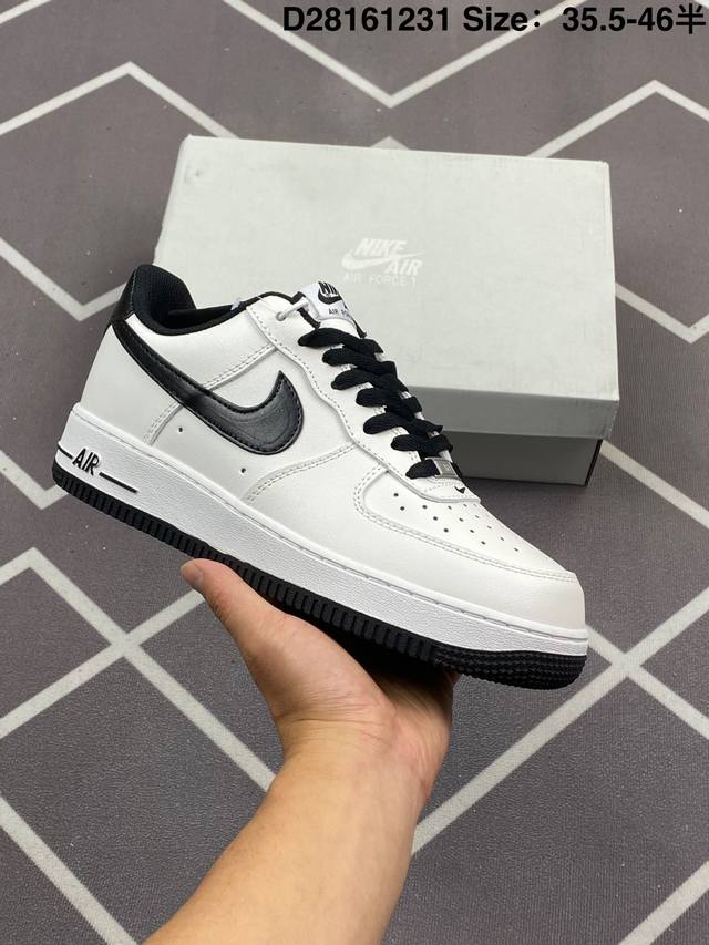 120 Nk Air Force 1′07 Low 空军一号低帮百搭休闲运动板鞋 Fz0627-010 柔软、弹性十足的缓震性能和出色的中底设计 横跨复古与现代