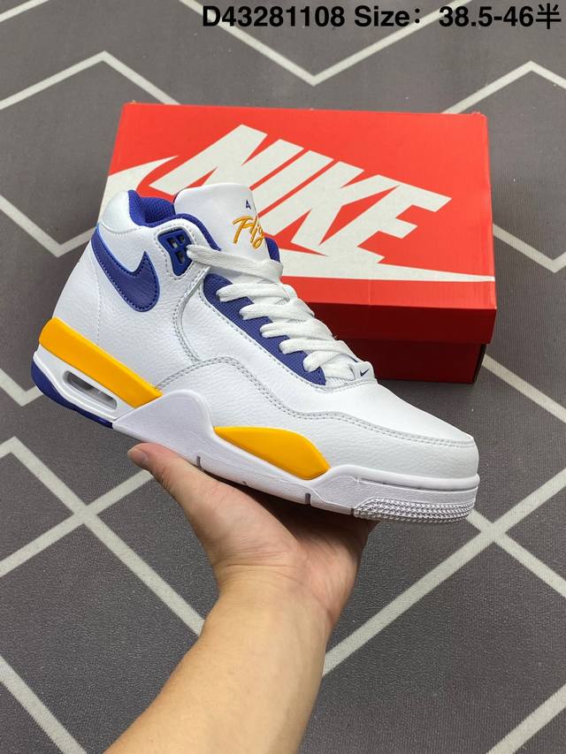 200 【真标】耐克（Nike）Nike/耐克男女鞋篮球鞋经典高帮Air Flight Legacy系带缓冲舒适气垫慢跑鞋。耐克Air Flight是一个很古老