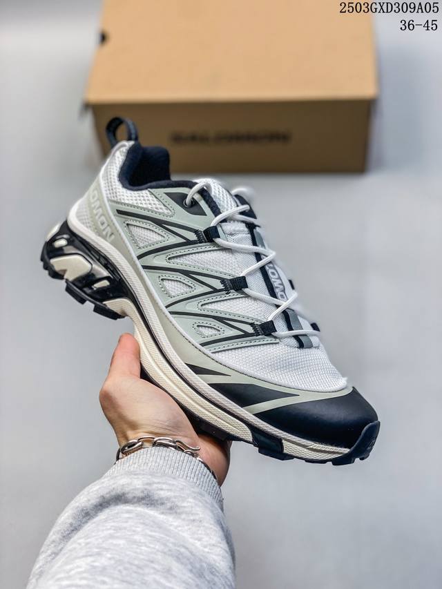 310 公司级Salomon Xa Pro 3D Adv 萨洛蒙户外越野跑鞋 鞋面采用Sensifit贴合技术 全方位贴合包裹脚型 鞋跟部鞋底牵引设计 提供强大