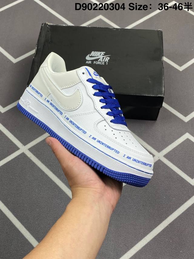 160 真标耐克Nike Air Force 1 Low 空军一号低帮百搭休闲运动板鞋。柔软、弹性十足的缓震性能和出色的中底设计，横跨复古与现代的外型结合，造就