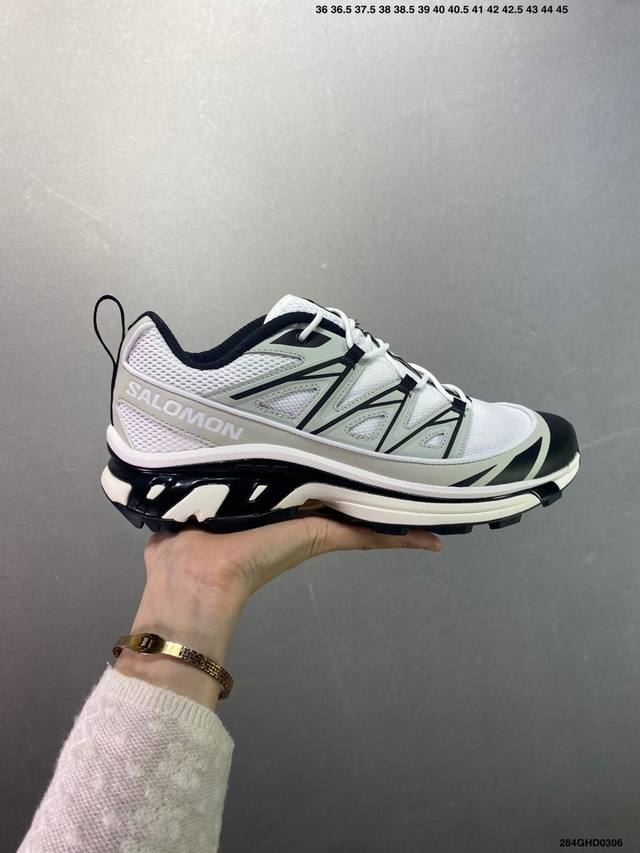 300 公司级Salomon Xa Pro Xt-6 Ft萨洛蒙户外越野跑鞋 鞋面采用Sensifit贴合技术 全方位贴合包裹脚型 鞋跟部鞋底牵引设计 提供强大