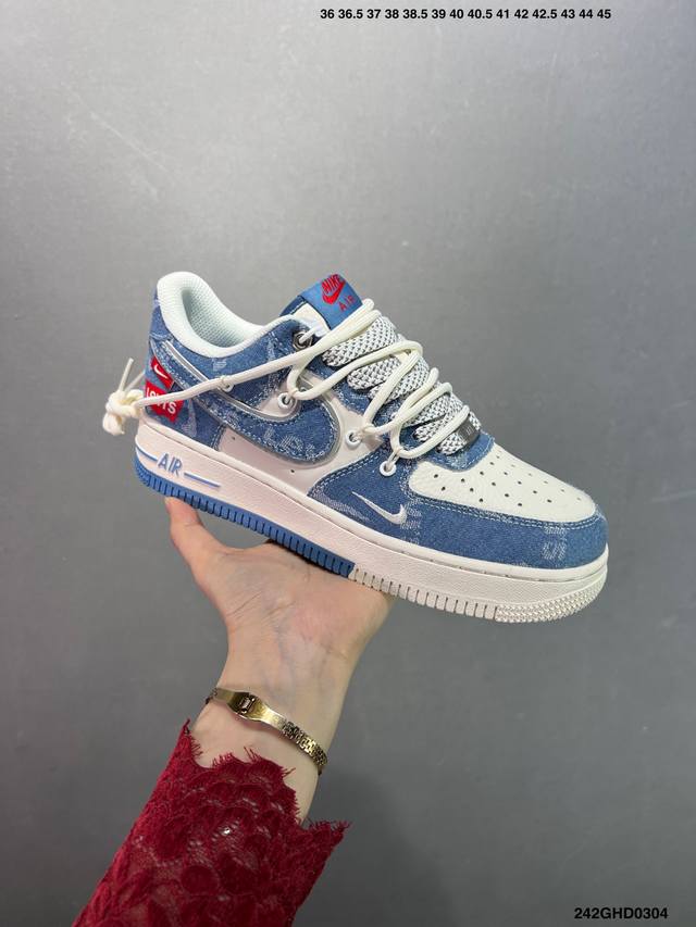 300 公司级Nk Air Force 1′07 Low 空军一号低帮百搭休闲运动板鞋 Zh0316-055 柔软、弹性十足的缓震性能和出色的中底设计 横跨复古