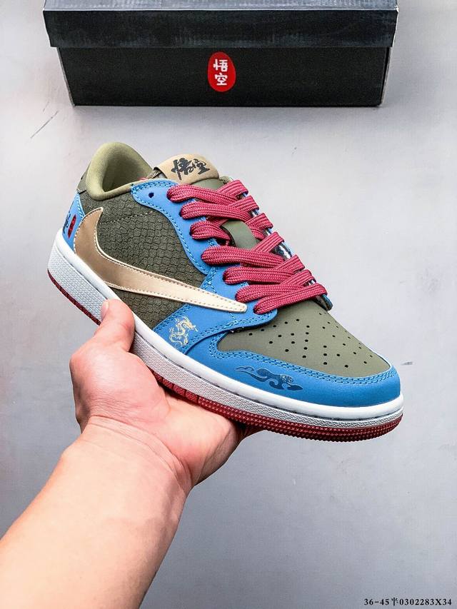 230 公司级头层！耐克Nike Air Jordan 1 Low Aj1乔1 倒勾低帮潮流缓运动休闲板鞋。Aj1 低帮拼接 完美版型真头层牛皮# 内置缓震气垫