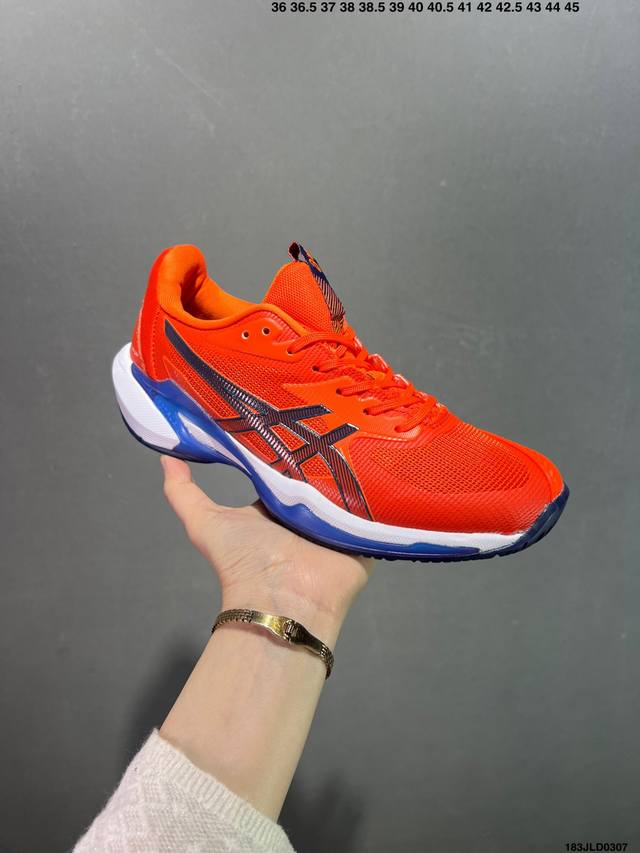 230 公司级Asics Solution Speed Ff 3 亚瑟士轻量速度型网球鞋 Dynawrap 技术可提升稳定性 Flytefoam 科技打造轻量缓