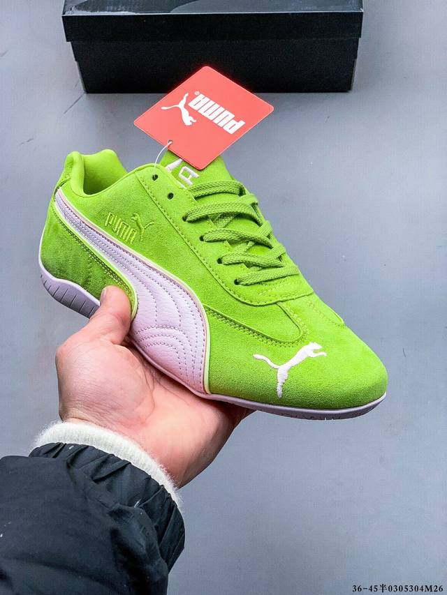 180 Puma Speedcat The Open Yy彪马 防滑耐磨时尚运动休闲鞋 支持侧踏时的踏步工作 即使在健身房等使用环境中也能确保透气性 像吸盘一样