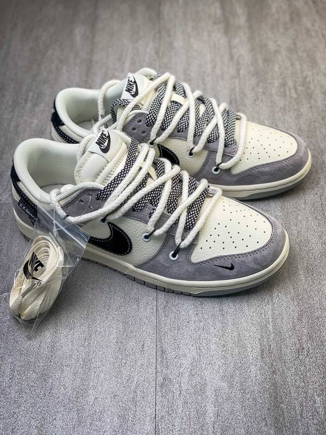 ￥340 纯原级Nk Sb Dunk Low Kaws联名 绑带猪八黑勾 周年高端定制 低帮休闲板鞋 Yx5066-245 S2 #定制鞋盒 大厂纯原品质出货