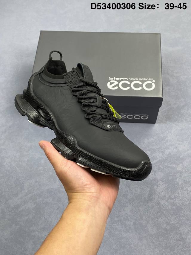 270 Ecco/爱步 男鞋原单品质，采用全头层软牛皮革鞋面材质，轻盈发泡橡胶鞋底，运用直接注塑Phorene中底,一体成型长效缓震，锯齿防滑耐磨橡胶大底北欧丹