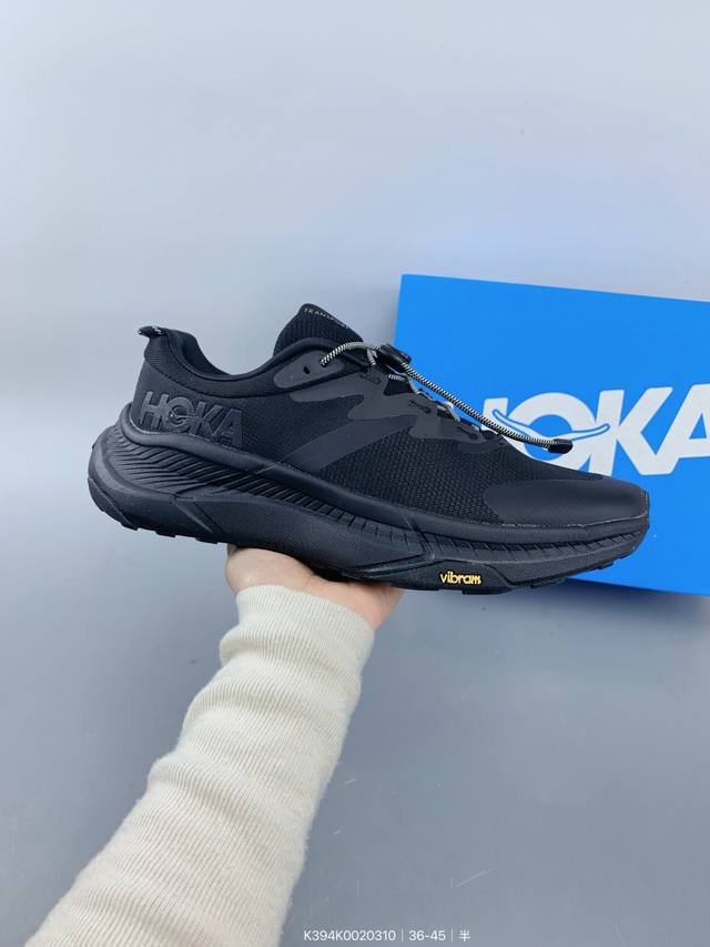 ：200 Hoka One One 新款减震透气运动慢跑鞋 简约时尚休闲 男女款冬户外畅行防水徒步鞋Transport Gtx 舒适登山鞋这款跑鞋采用先进的3
