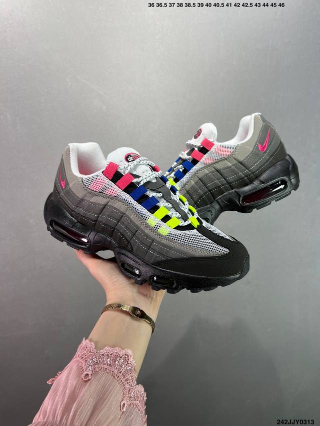 150 Nk Air Max 95 复古减震气垫跑鞋 Dz4511-001 经典重温 外单专供大厂出品 品质稳定 一百余色 终端操作 鞋款设计灵感源于人体构造