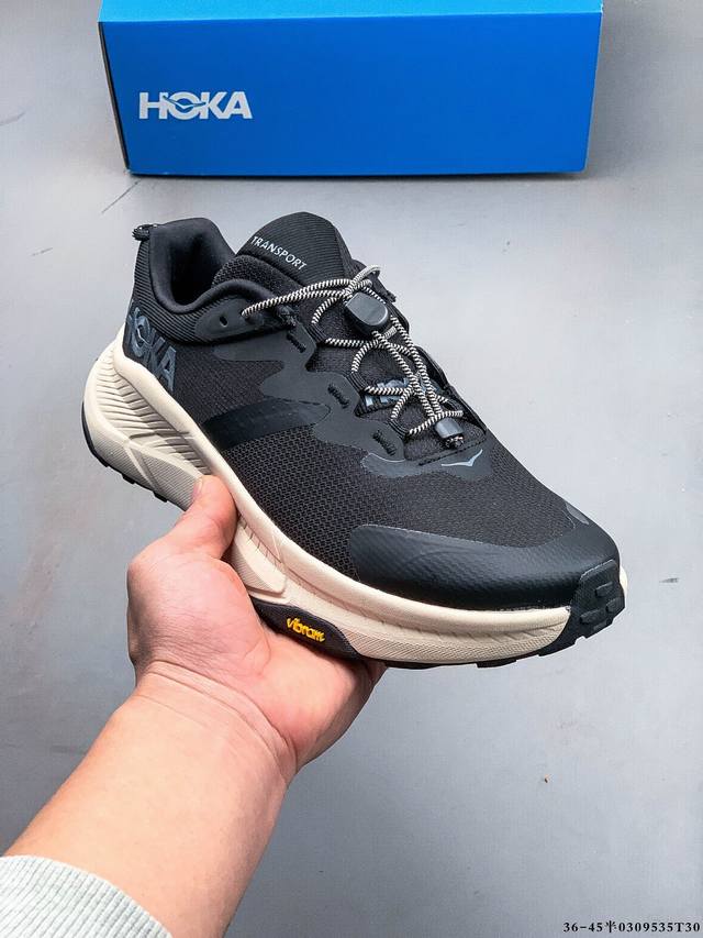 集图 210 公司级！Hoka One One冬季户外畅行徒步鞋Transport舒适缓震耐磨登山鞋 目前Hoka最新款户外靴，兼顾了城市通勤及轻户外的实用需求