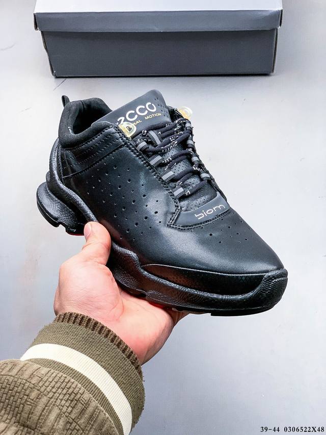 330 公司级！Ecco Men's Classic Lisbon Lace 爱步 街头趣闯系列系带休闲鞋 代工原单品质#轻盈发泡橡胶鞋底#欧索莱吸汗去臭脚垫
