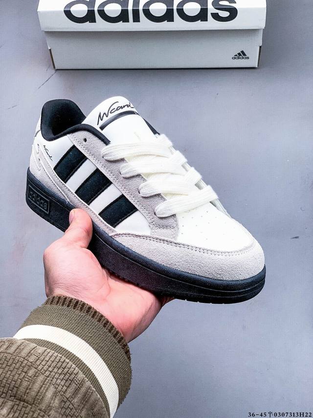 集图 160 Adidas阿迪达斯 Wcard Adv 新款低帮防滑耐磨舒适板鞋 0307313H22