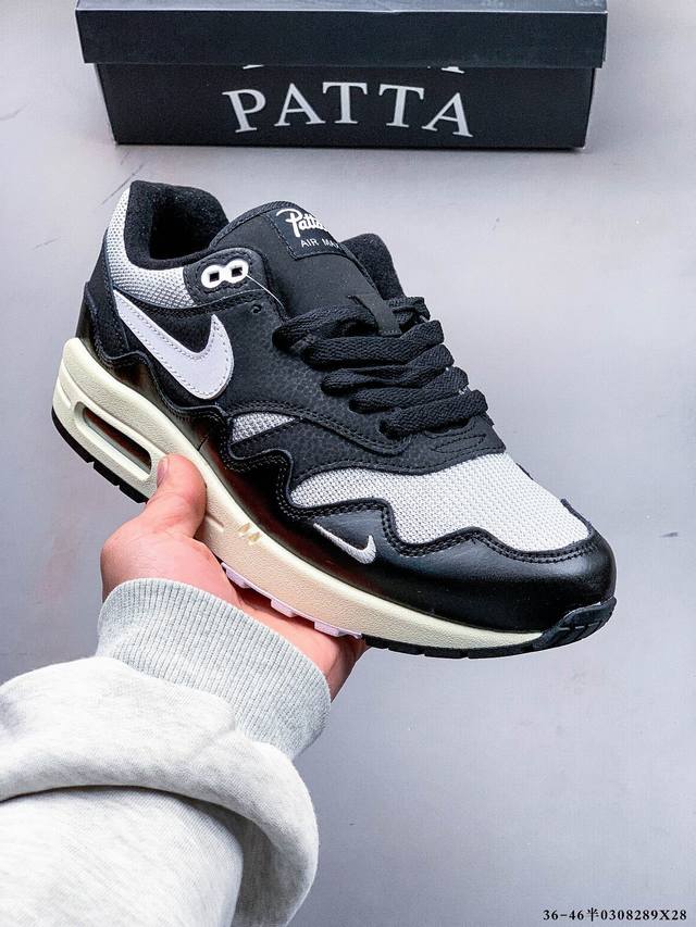 200 Patta X Nike Air Max 1“Monarch”复古休闲跑步鞋。本次Nike携手来自荷兰阿姆斯特丹的接头品牌Patta,共同打造全新特别版