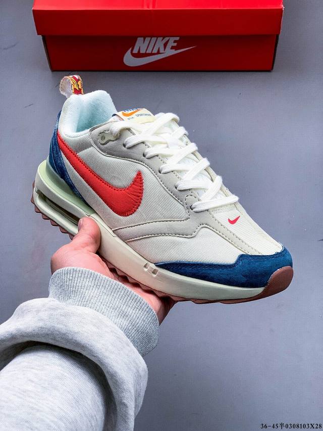 200 公司级！耐克Nike Nike Air Max Dawn运动休闲鞋 透视小气垫缓震轻盈透气运动跑鞋 0308103X28