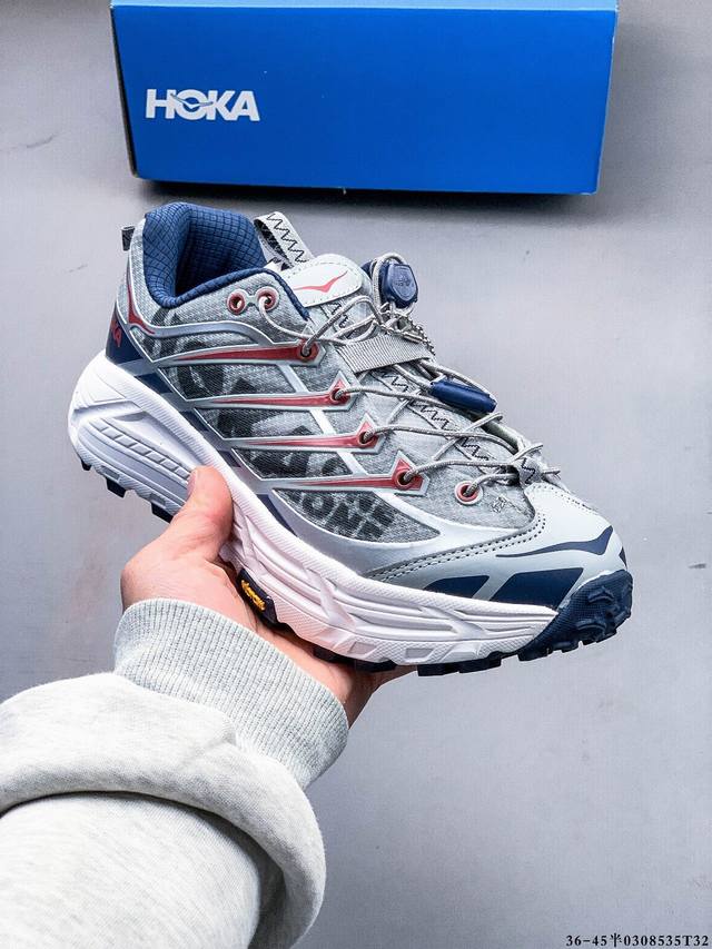 集图 220 Hoka One Mafate Three 2 户外潮流低帮休闲运动鞋 全新 Mafate Three 2 采用 Mafate Speed 2 缓