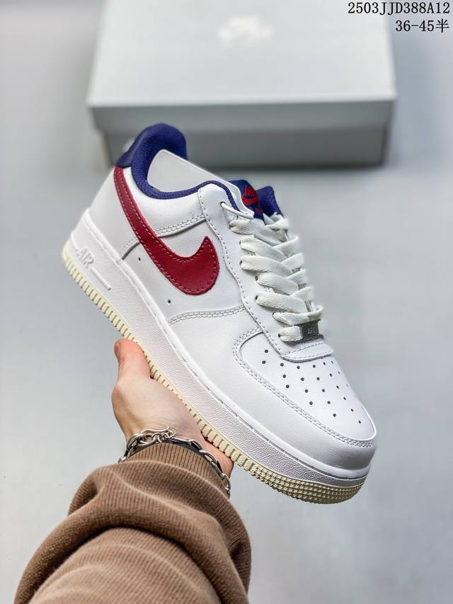 140 公司级 Af1耐克 Nike Air Force 1 ‘07 Low 空军一号 厚底增高百搭运动板鞋 原楦头原纸板 打造纯正空军版型，专注外贸渠道 全掌