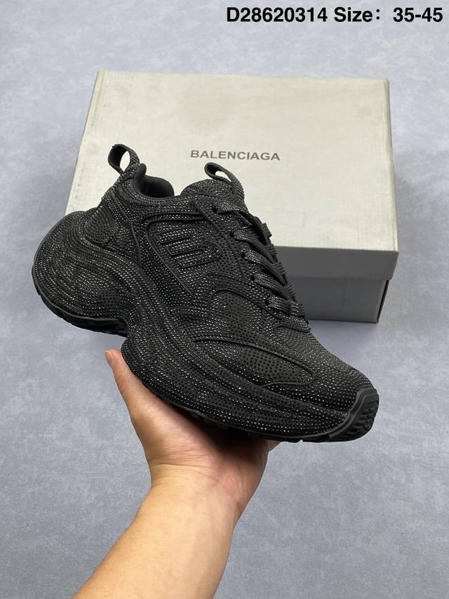 420 公司级Balenciaga Phantom Sneaker 巴黎世家 巴黎世家全新十代潮流跑鞋 增加全新设计 在延续 Track Trainer 户外轮