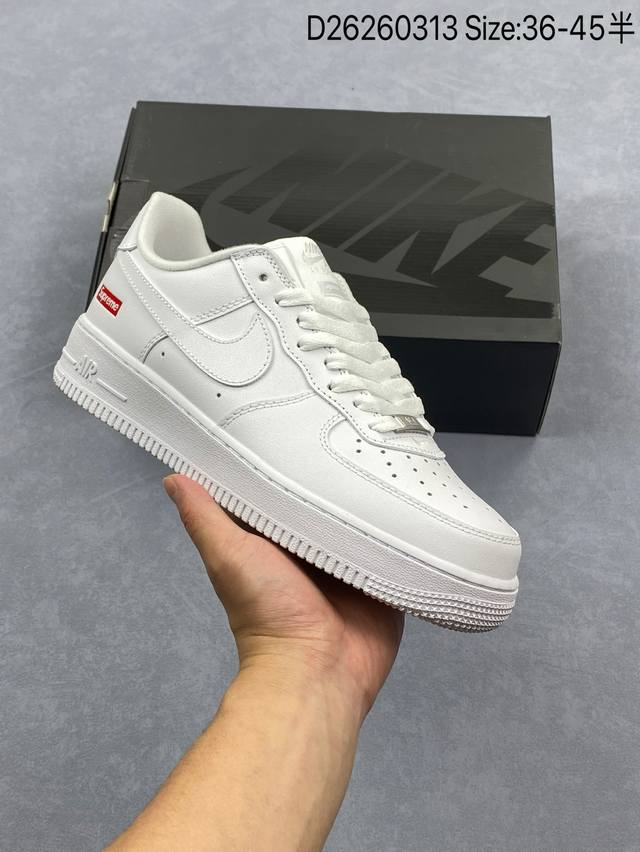 180 公司级Nike Air Force 1‘07 原楦头原纸板 打造纯正低帮空军版型 专注外贸渠道 全掌内置蜂窝气垫 原盒配件 原厂中底钢印、拉帮完美 货号