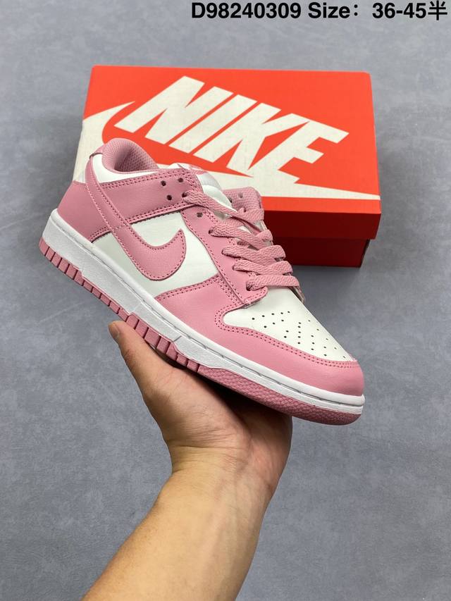 170 公司级耐克Nike Dunk Low 扣篮系列 复古低帮休闲运动滑板板鞋 采用脚感柔软舒适Zoomair气垫 有效吸收滑板等极限运动在落地时带来的冲击力