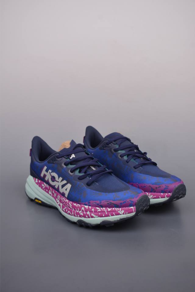 220 Hoka One One M Speedgoat 6 低帮专业越野跑步鞋 实拍首发 相较于前几代Mafate包裹感更好 跟Speedgoat(快速羚羊