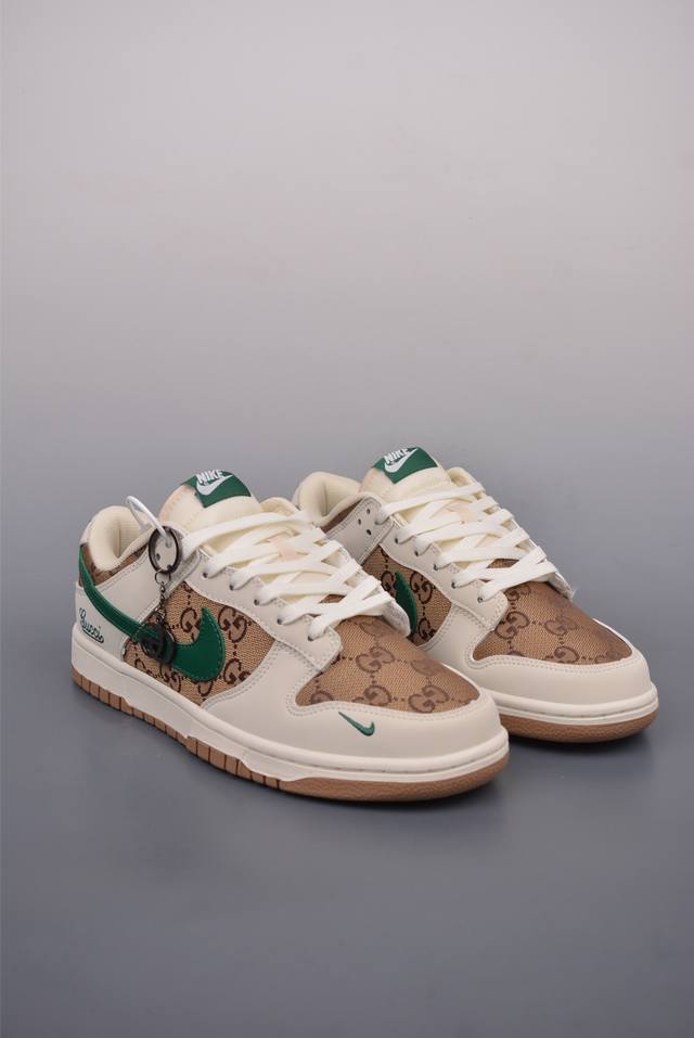 360 Nike Sb Dunk Low Gucci联名 纯原大厂出品 极力推荐 原装头层材料 独家版型蒸餾加工 帶來的是更好的视觉和脚感体验 大厂纯原品质出