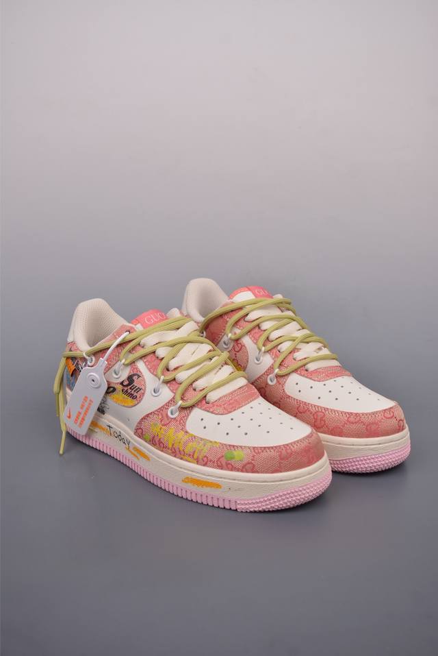 340 Nike Air Force 1 Low 兔八哥解构绑带 原楦头原纸板 打造纯正空军版型 专注外贸渠道 全掌内置蜂窝气垫 原盒配件 原厂中底钢印、拉帮
