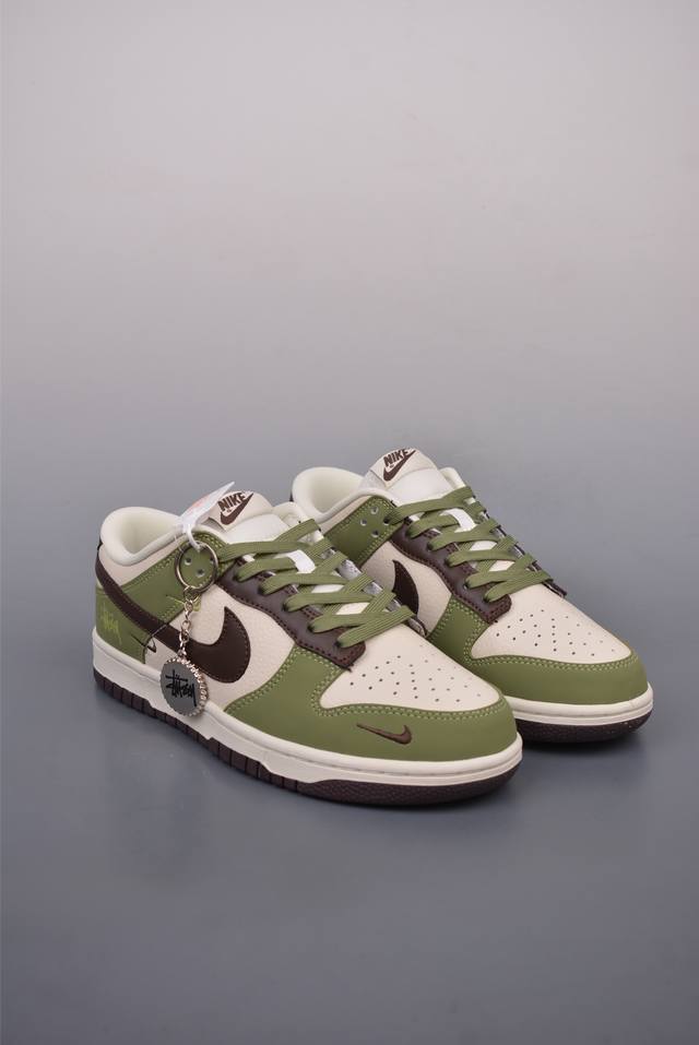 360 Nike Sb Dunk Low 斯图西联名 纯原大厂出品 极力推荐 原装头层材料 独家版型蒸餾加工 帶來的是更好的视觉和脚感体验 大厂纯原品质出货