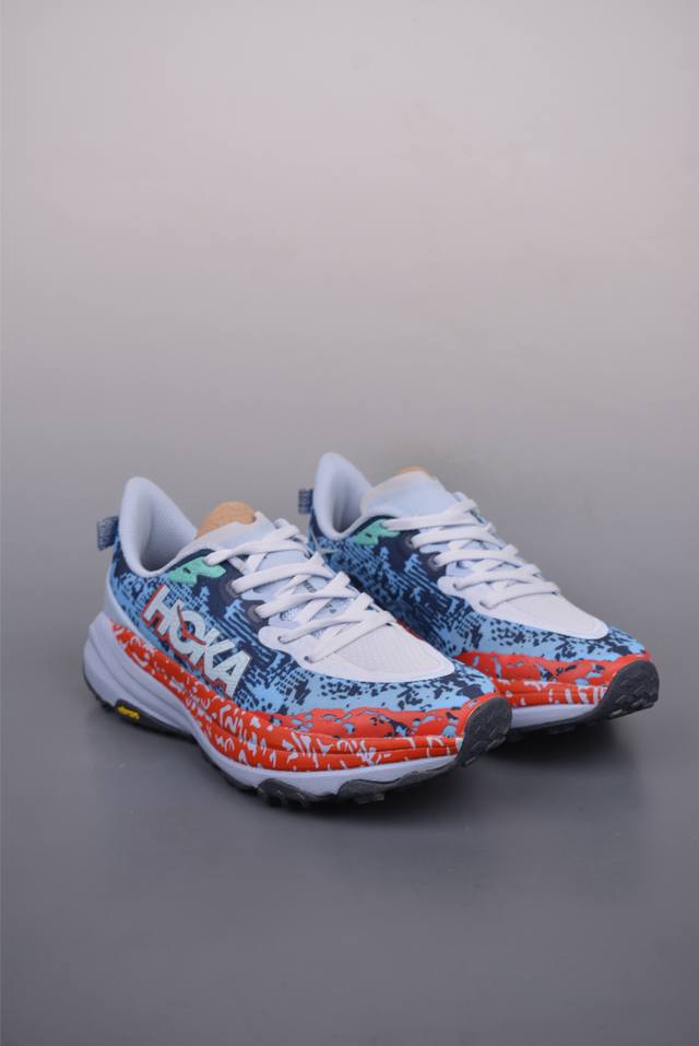 250 Hoka One One M Speedgoat 6 低帮专业越野跑步鞋 实拍首发 相较于前几代Mafate包裹感更好 跟Speedgoat(快速羚羊