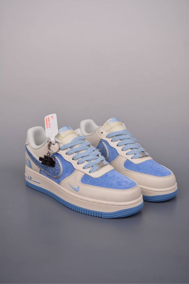 310 Nike Air Force 1 Low 北面联名 原楦头原纸板 打造纯正空军版型 专注外贸渠道 全掌内置蜂窝气垫 原盒配件 原厂中底钢印、拉帮完美