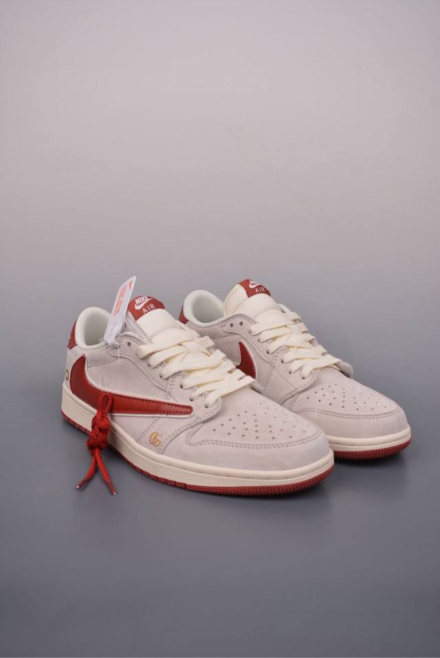 390 Fragment X Travis Scott X Gucci Air Jordan 1 Low 三方联名倒钩 性价比原盒出货 全新的三方联名低帮倒钩