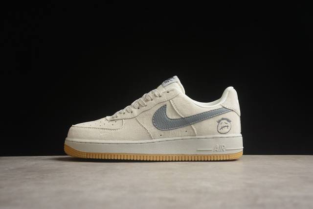340 Nk Air Force 1'07 Low 鬼脸联名-浅灰猪八 空军一号低帮休闲板鞋 Df0188-022 打造纯正空军版型#专注外贸渠道 全掌内置蜂窝