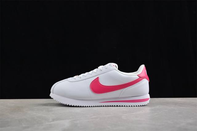 200 Nk Classic Cortez Leather 阿甘复古初代皮革慢跑鞋 Hf0263-001 #缓震防滑耐磨同源头层皮料 原厂模具 公司级标准检验Q