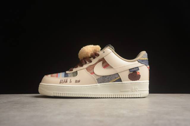 340 Nk Air Force 1'07 Low 臭屁熊 空军一号低帮休闲板鞋 Cw2289-230 打造纯正空军版型#专注外贸渠道 全掌内置蜂窝气垫 #原盒
