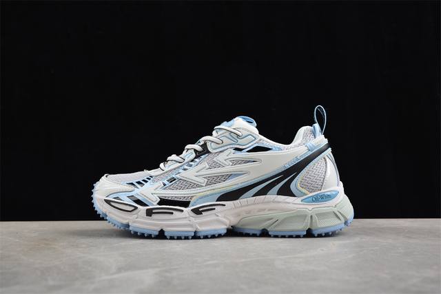 470 Off-White C/O Virgil Abloh 2024年Ow最新款跑鞋 百分百原盒正确版 原楦原纸板数据开发4层分离大底鞋面采用3D立体打印和多