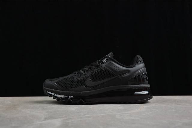 310 Nk Air Max 2013 耐克复古透气网布气垫跑鞋 Fz3156-010 #搭配全掌式 Max Air 气垫，为步伐注入充沛活力。半透明中底和外底
