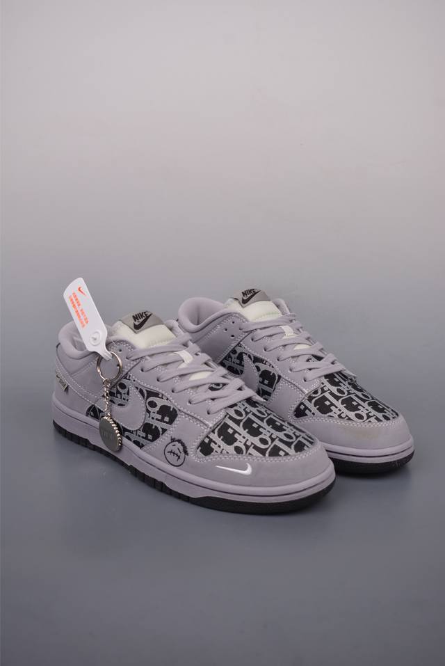 360 Nike Sb Dunk Low Dior联名 纯原大厂出品 极力推荐 原装头层材料 独家版型蒸餾加工 帶來的是更好的视觉和脚感体验 大厂纯原品质出货