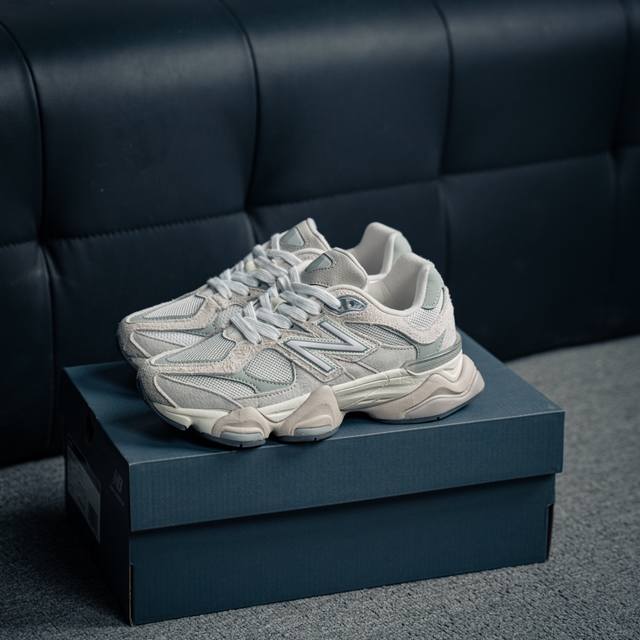 270 核心私 New Balance Nb9060系列 新百伦绒面革网布经典百搭防滑耐磨透气低帮生活休闲鞋 全套原楦原纸板原厂数据开发 进口三明治网面 原装进