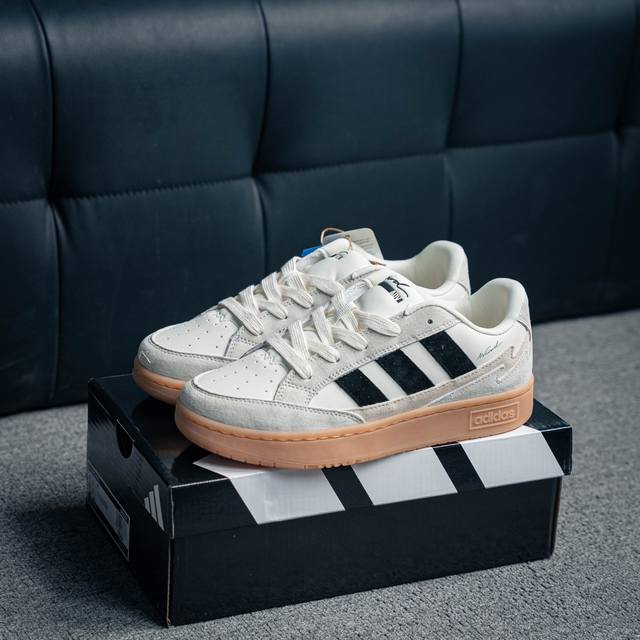200 核心私 Adidas Originals Wcard Adv 专柜同步配色 经典板鞋 平台特供 全配色原鞋开发 版型正确 原底原料 重资打造 细节无敌