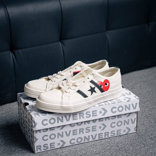 200 核心私 Cdg X Converse One Star Academy Pro低帮板鞋A09870C A09878C 推出联名版One Star Aca