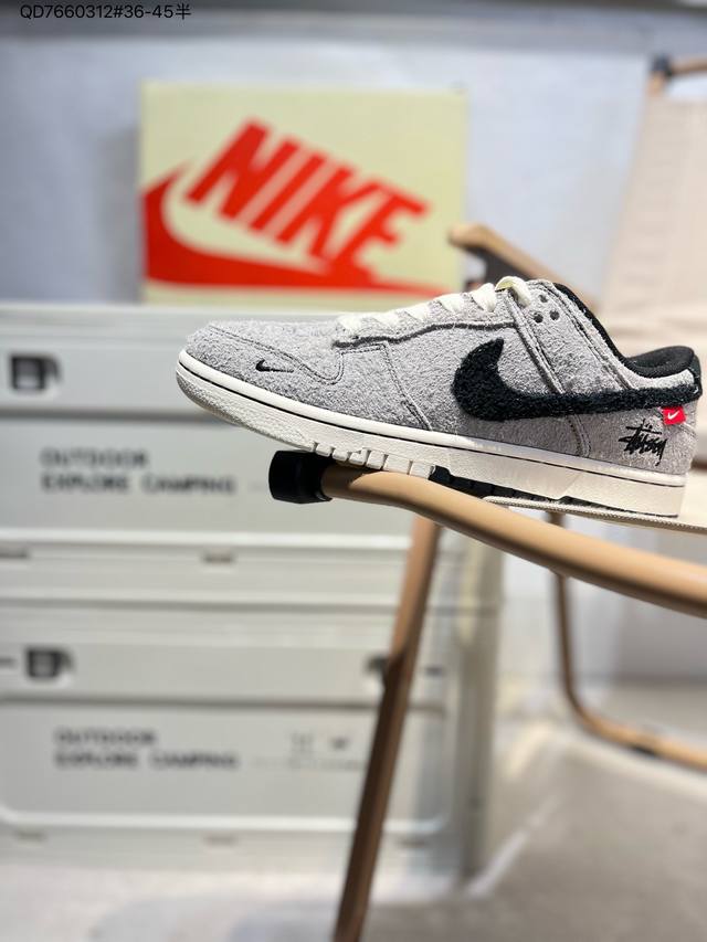 230 定制鞋盒 纯原大厂# 斯图西 X乔丹Air Jordan 1 Low Aj1低帮系列篮球鞋 官方同步配色 原装级产物 #拒绝公底 立体鞋型 细节完美 高
