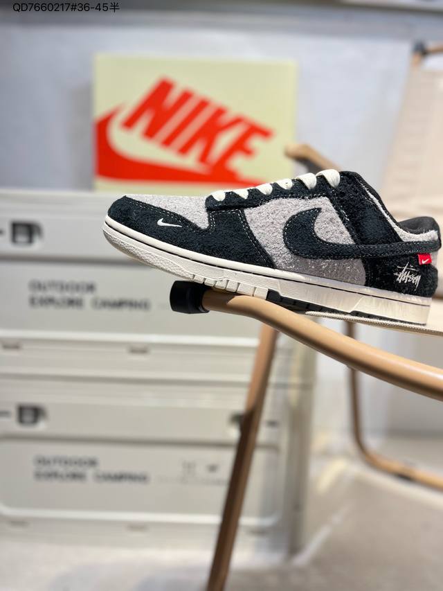 230 Nike Sb Dunk Low“斯图西联名” 周年高端定制 低帮休闲板鞋 定制鞋盒 大厂纯原品质出货 超高清洁度 皮料切割干净无任何毛边 细节完美Mm