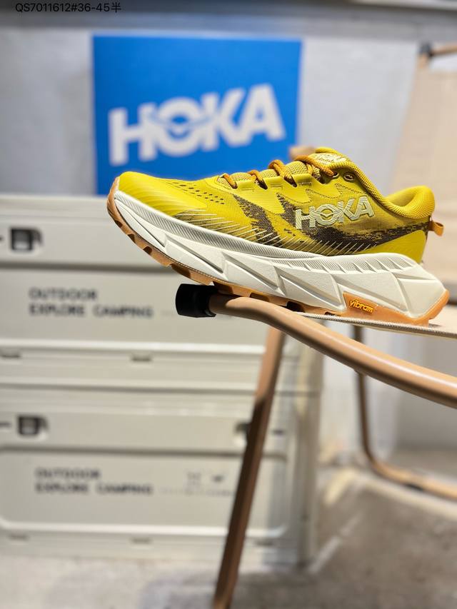 200 Hoka One One Skyline-Float X 动感系列 舒适减震防滑低帮跑鞋 实拍首发 #鞋款特别研发使用性能独特的几何形跑鞋中底，鞋底更厚