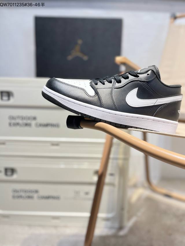 180 公司级头层皮乔丹Air Jordan 1 Low Aj1低帮系列篮球鞋 官方同步配色 原装级产物 #拒绝公底 立体鞋型 细节完美 高清洁度552558