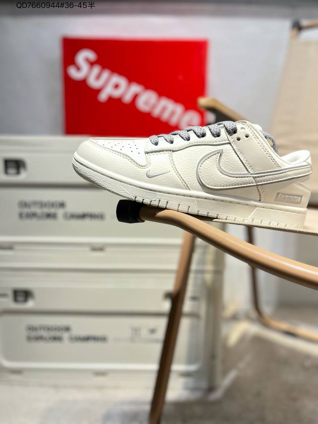230 海外爆款限量发售！公司级 Nike Sb Dunk Low“Supreme联名” 周年高端定制 低帮休闲板鞋 定制鞋盒 大厂纯原品质出货 超高清洁度 皮