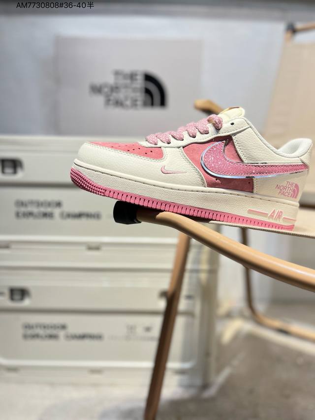 260 北面 X Nk Air Force 1'07 Low 空军一号低帮休闲板鞋 #定制皮料 原楦原纸板 纯正空军版型 高清洁度 内置全掌气垫Qy6818 A