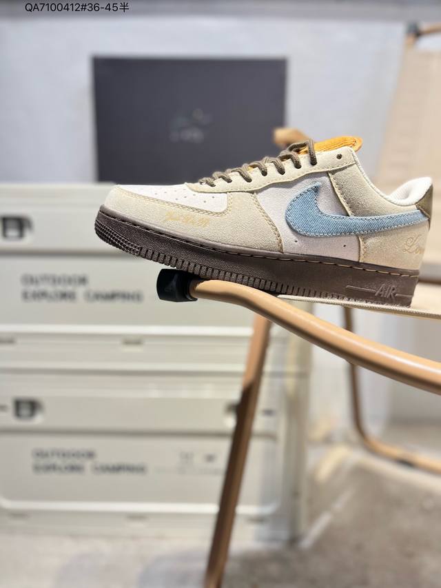 160 耐克 Nike Air Force 1 '07空军一号 百搭休闲运动板鞋。柔软、弹性十足的缓震性能和出色的中底设计，横跨复古与现代的外型结合，造就出风靡