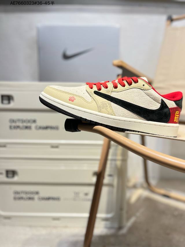 350 蛇年限定 公司级头层皮乔丹Air Jordan 1 Low Aj1低帮系列篮球鞋 官方同步配色 原装级产物 #拒绝公底 立体鞋型 细节完美 高清洁度Dm