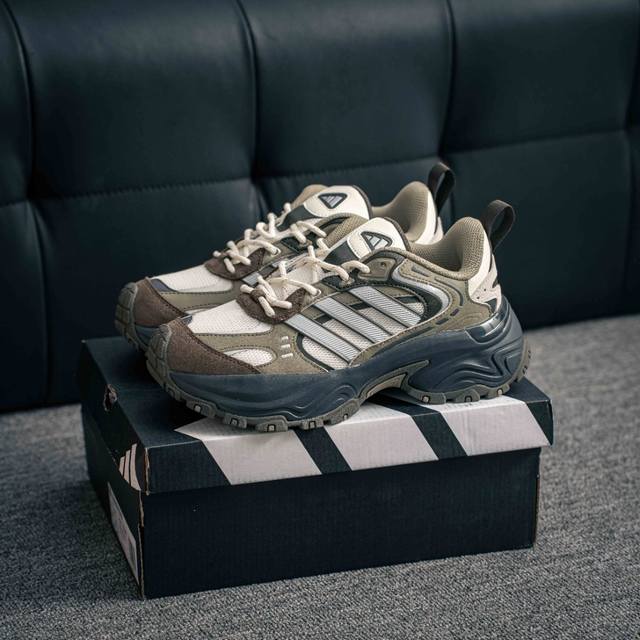 260 核心私 Adidas 阿迪达斯Shadow Fever 复古跑鞋简约舒适防滑耐磨 低帮 休闲跑步鞋 高级好搭又显高，增高5.5Cm，舒适好穿，特别适合秋